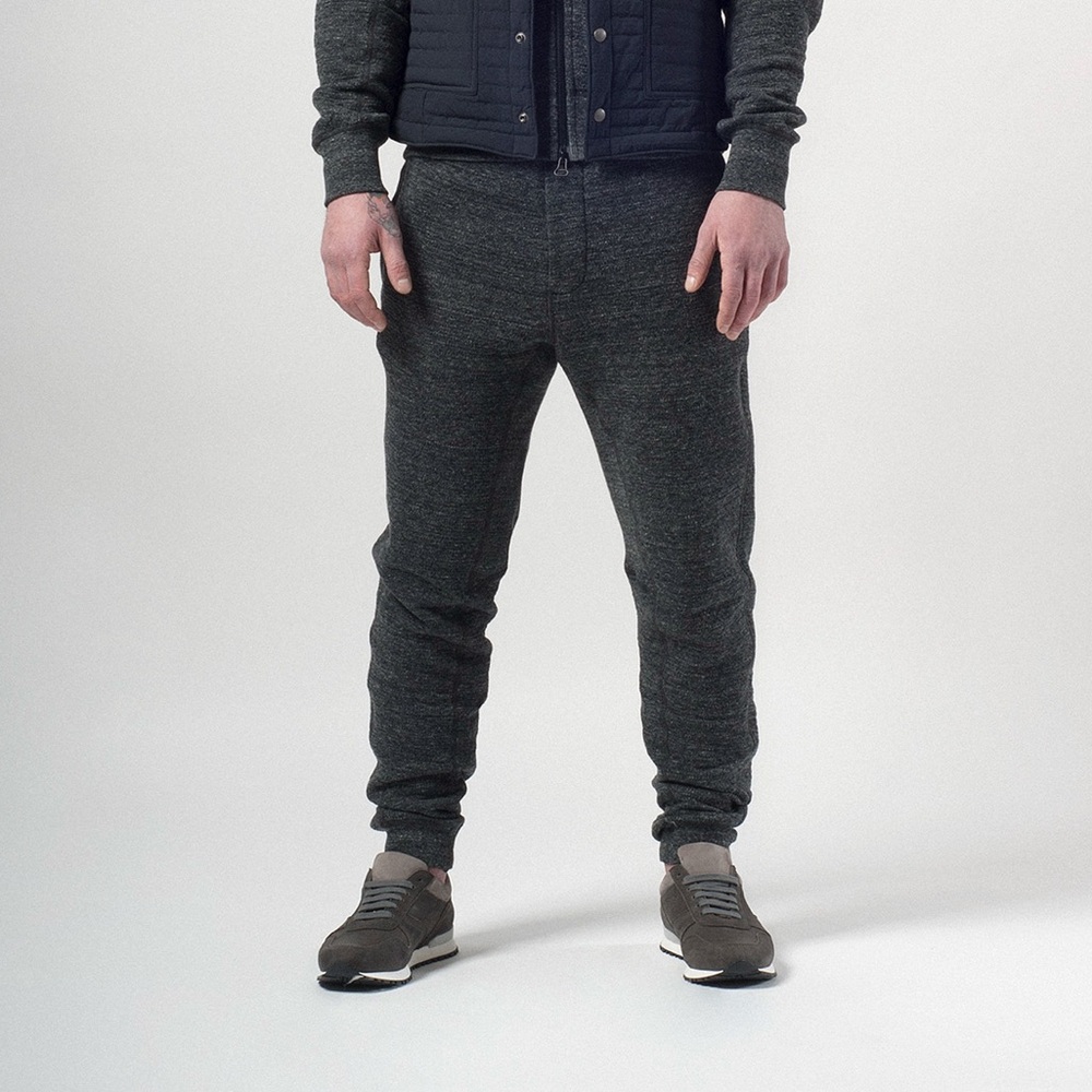 Wings + Horns Gray Joggers Relaxed Fit Tapered